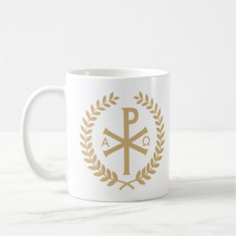 Labarum - Chi Rho - Roman Imperial Standard Koffiemok