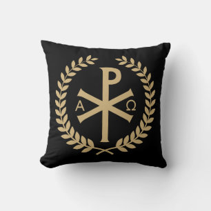 Labarum - Chi Rho - Roman Imperial Standard Kussen