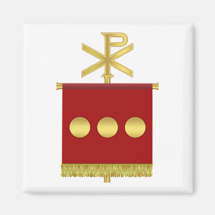 Labarum met Chi Rho Magnet