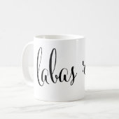 labas rytas goedemorgen litouwse Mok (Voorkant links)