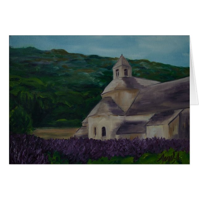 l'abbaye de Sénanque en l'été (Voorkant Horizontaal)