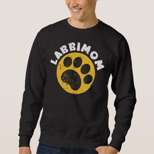 Labbimom Dogowner Labrador Trui (Voorkant)