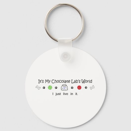 LabChoco Sleutelhanger (Voorkant)
