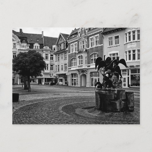 Label 062: Gänsemarkt Briefkaart (Voorkant)