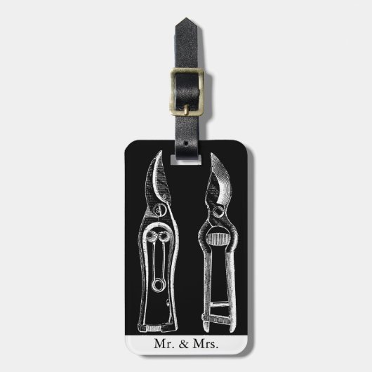 Label 2 van de Afbeeldingsgardening van de Illust Bagagelabel (Voorkant verticaal)