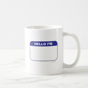 Label Aangepaste promotienaam Koffiemok