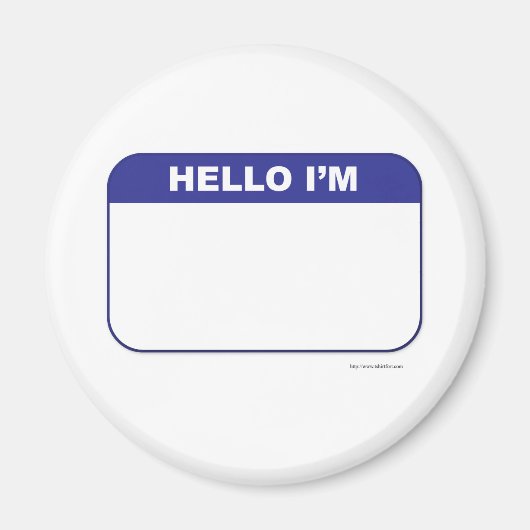 Label Aangepaste promotienaam Magneet (Voorkant)