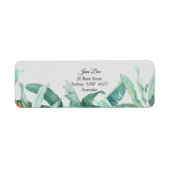 Label Adres leest (Voorkant)