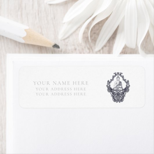 LABEL ADRES TERUGKEREN : BUDDHA (Insitu)