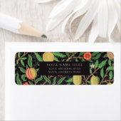 LABEL ADRES TERUGKEREN : WILLIAM MORRIS (Insitu)