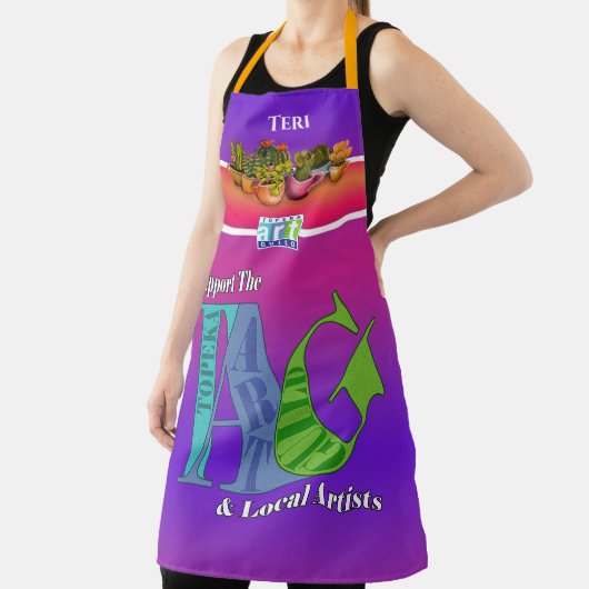 LABEL All-Over Print Schort - TERI (Insitu)