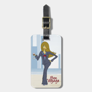 Label "Attendent Luggage Identity" Bagagelabel