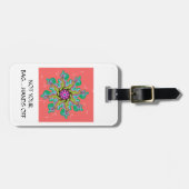 Label bagage 2 bagagelabel (Voorkant horizontaal)