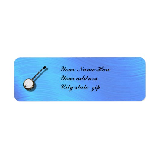 LABEL BANJO-RETURN ADRES (Voorkant)