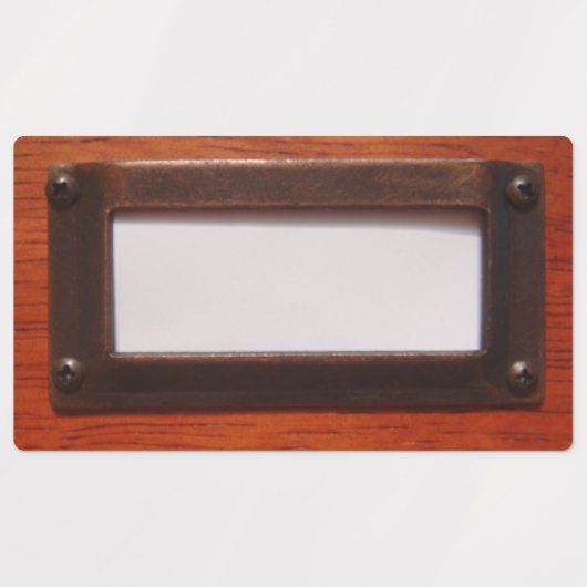 Label bestandskabinet (Design 1)