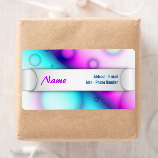 Label Bubbles Abstracte achtergrond (Insitu)