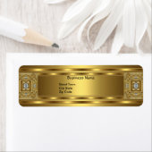 Label Business Elegant Goud Jewel (Insitu)