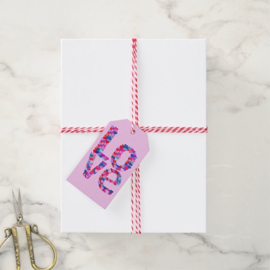 LABEL Cadeautekst achterhouden Cadeaulabel (Met Touw)