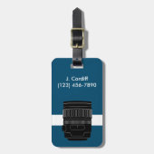 Label Camera Bag Bagagelabel (Voorkant verticaal)