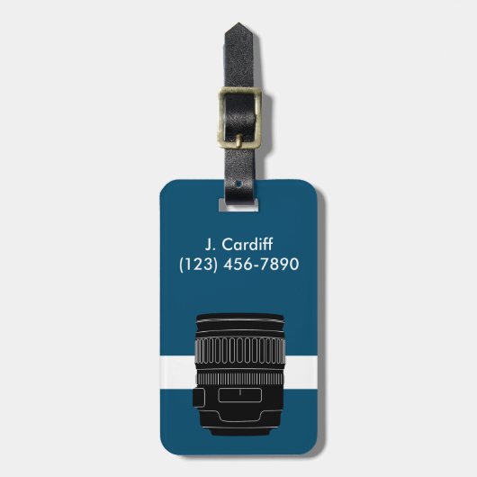 Label Camera Bag Bagagelabel (Voorkant verticaal)