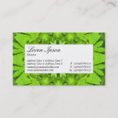 Label centrum - Leaf Kaliedoscope (Achterkant)