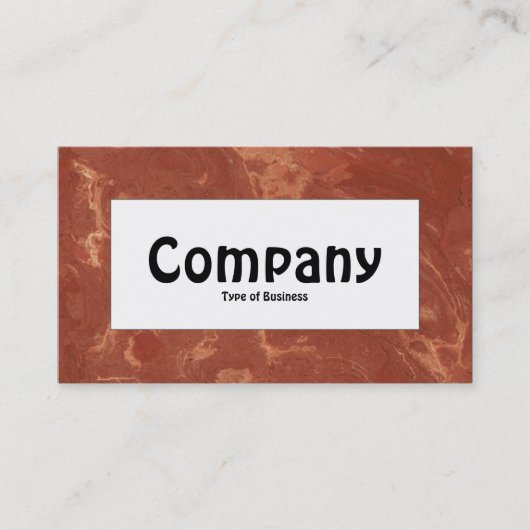 Label centrum - marmer 01 (Voorkant)