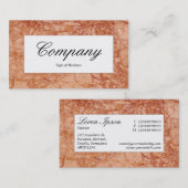 Label centrum - marmer 02 (Voorkant / Achterkant)