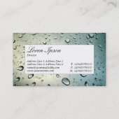 Label centrum - Regen op mijn venster (Achterkant)