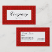 Label centrum - structuur rode structuur (Voorkant / Achterkant)