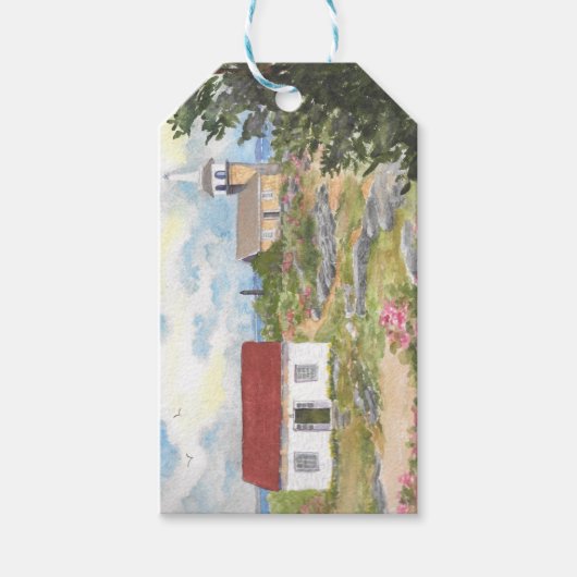 Label Chapel Star Island Isle of Shoals NH Cadeaulabel (Voorkant)