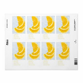 Label citroen gezichts masker (Full Sheet)