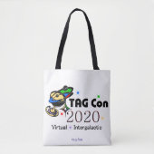 LABEL CON 2020 - Virtual - Convention swingbag Tote Bag (Voorkant)