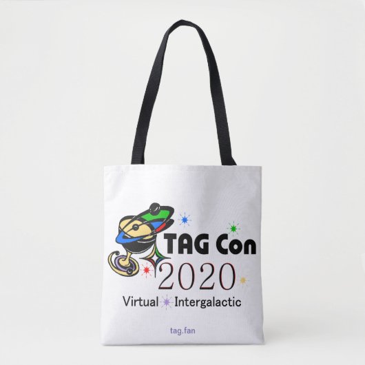 LABEL CON 2020 - Virtual - Convention swingbag Tote Bag (Voorkant)