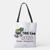 LABEL CON 2020 - Virtual - Convention swingbag Tote Bag (Achterkant)