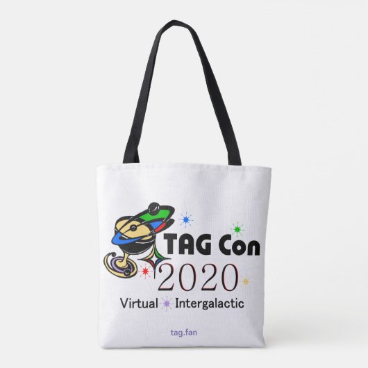 LABEL CON 2020 - Virtual - Convention swingbag Tote Bag (Achterkant)