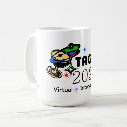 LABEL CON 2020 Virtual Intergalactic - Classic Koffiemok (Voorkant links)