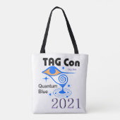 LABEL CON 2021 - Convention swagtas Tote Bag (Achterkant)
