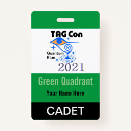 LABEL CON 2021 - Groen kwadrant - Cadet Badge