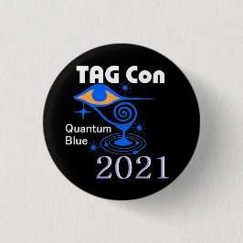 LABEL Con 2021 - Quantum Blue - BLACK - Button