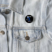 LABEL Con 2021 - Quantum Blue - BLACK - Button (In situ)