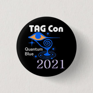 LABEL Con 2021 - Quantum Blue - BLACK - Button