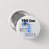 LABEL Con 2021 - Quantum Blue Button (Voorkant /achterkant)