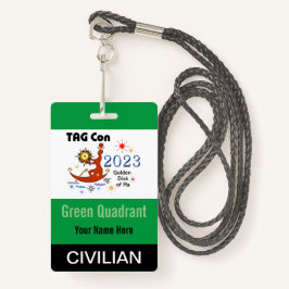 LABEL Con 2023 - Groen kwadrant - Civiele badge