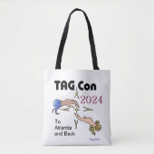 LABEL CON 2024 - Convention swagtas Tote Bag (Voorkant)