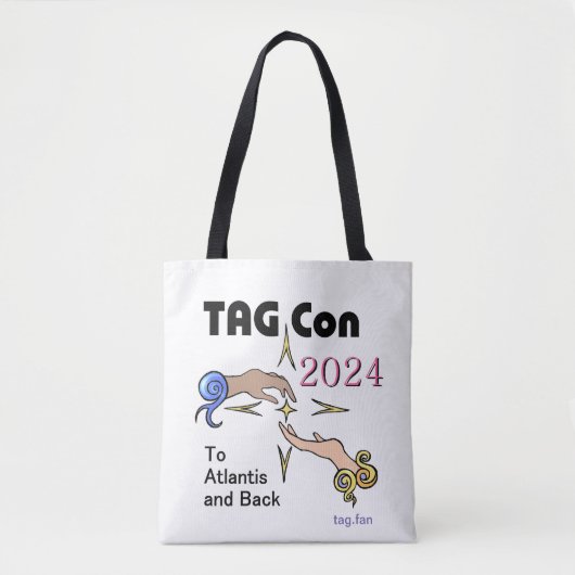LABEL CON 2024 - Convention swagtas Tote Bag (Voorkant)