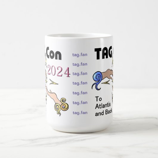 LABEL Con 2024 naar Atlantis en terug - Classic Mo Koffiemok (Center)
