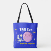 LABEL CON 2025 - Convention Swag Bag Tote Bag (Achterkant)