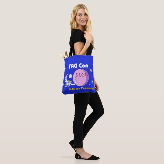 LABEL CON 2025 - Convention Swag Bag Tote Bag (Op model)