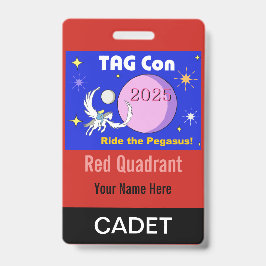 LABEL Con 2025 - Rode Kwadrant - Cadet Badge