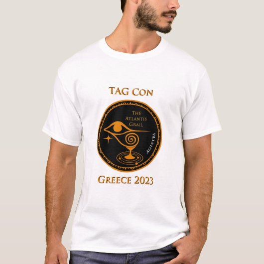 LABEL CON Griekenland 2023 - Mannen T-shirt (Voorkant)